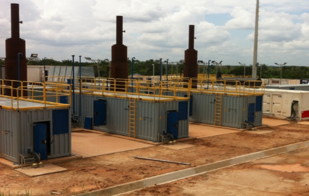 Instalación de grupos electrógenos en planta industrial